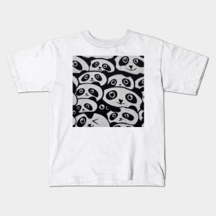 A Panda Wall Kids T-Shirt